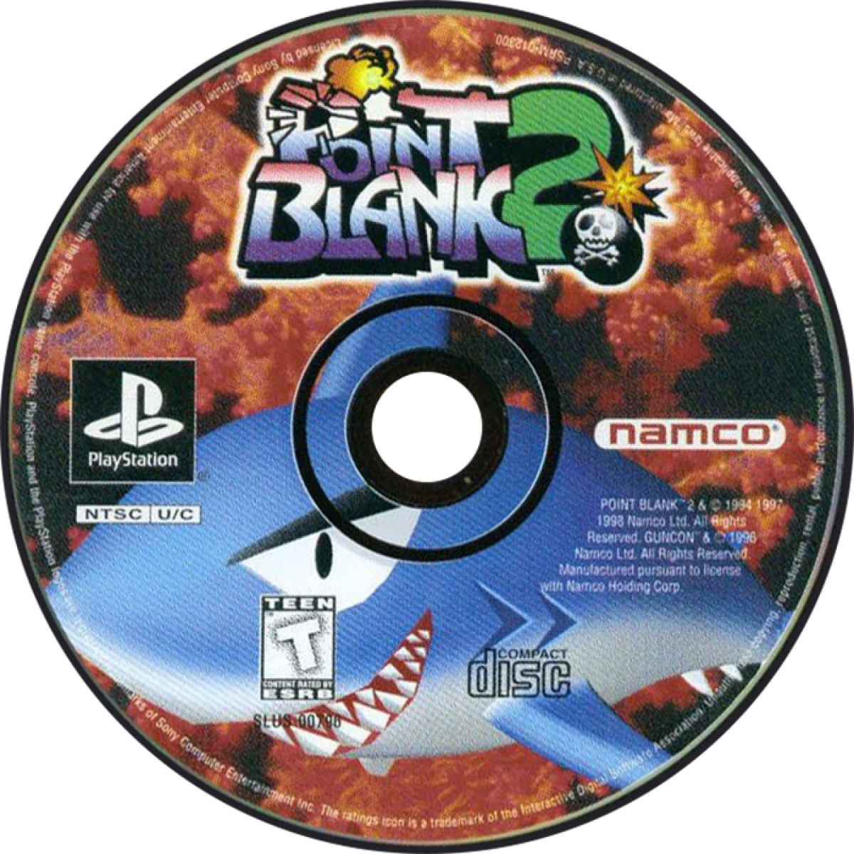 Point Blank 2 – PlayStation 1 (PS1)