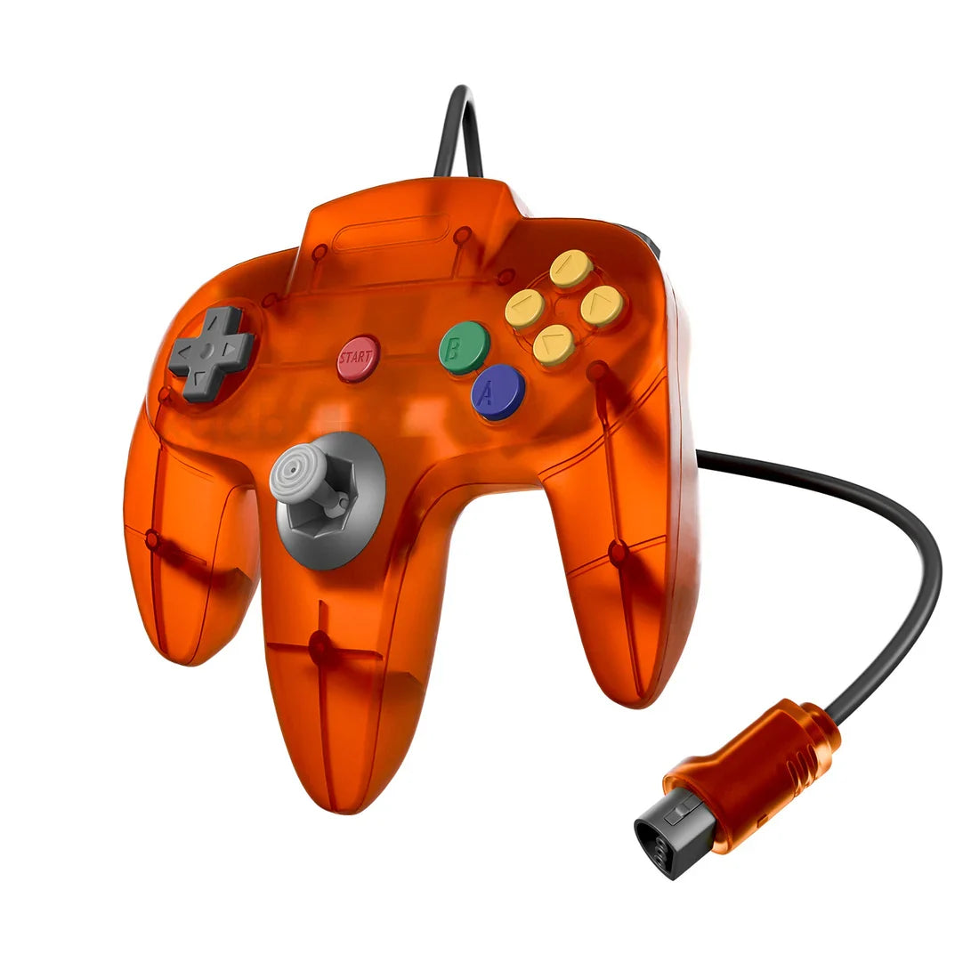 PROTO64 Wired Controller for Nintendo 64 (N64) [Inferno Orange] – Nintendo 64 Accessory (N64)