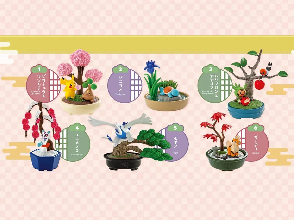 Re-ment Pokemon Pocket Bonsai 2 – Blind Box