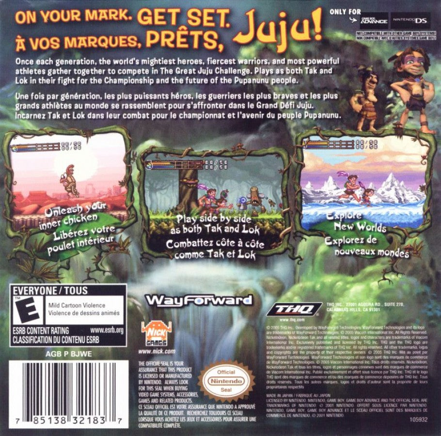 Tak: The Great Juju Challenge – Game Boy Advance (GBA)