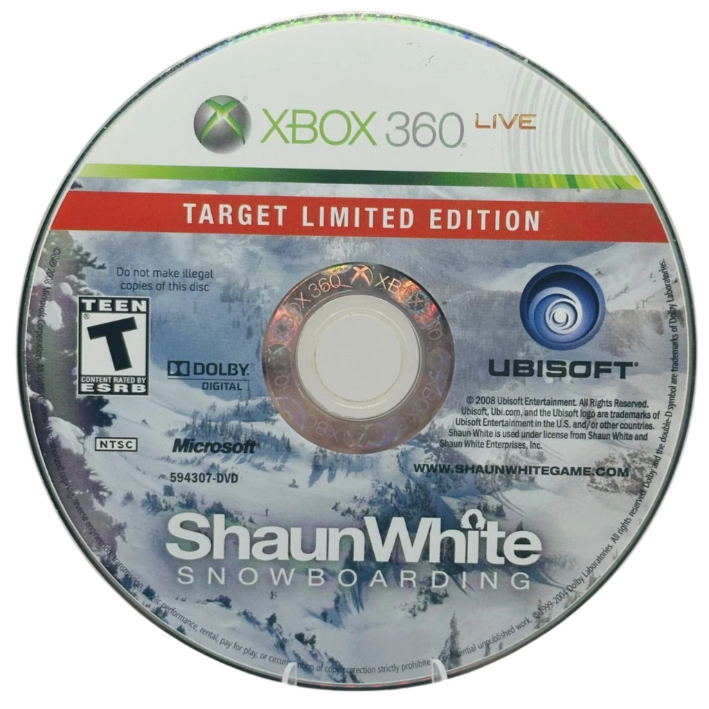 Shaun White Snowboarding [Target Limited Edition] – Xbox 360 (X360)