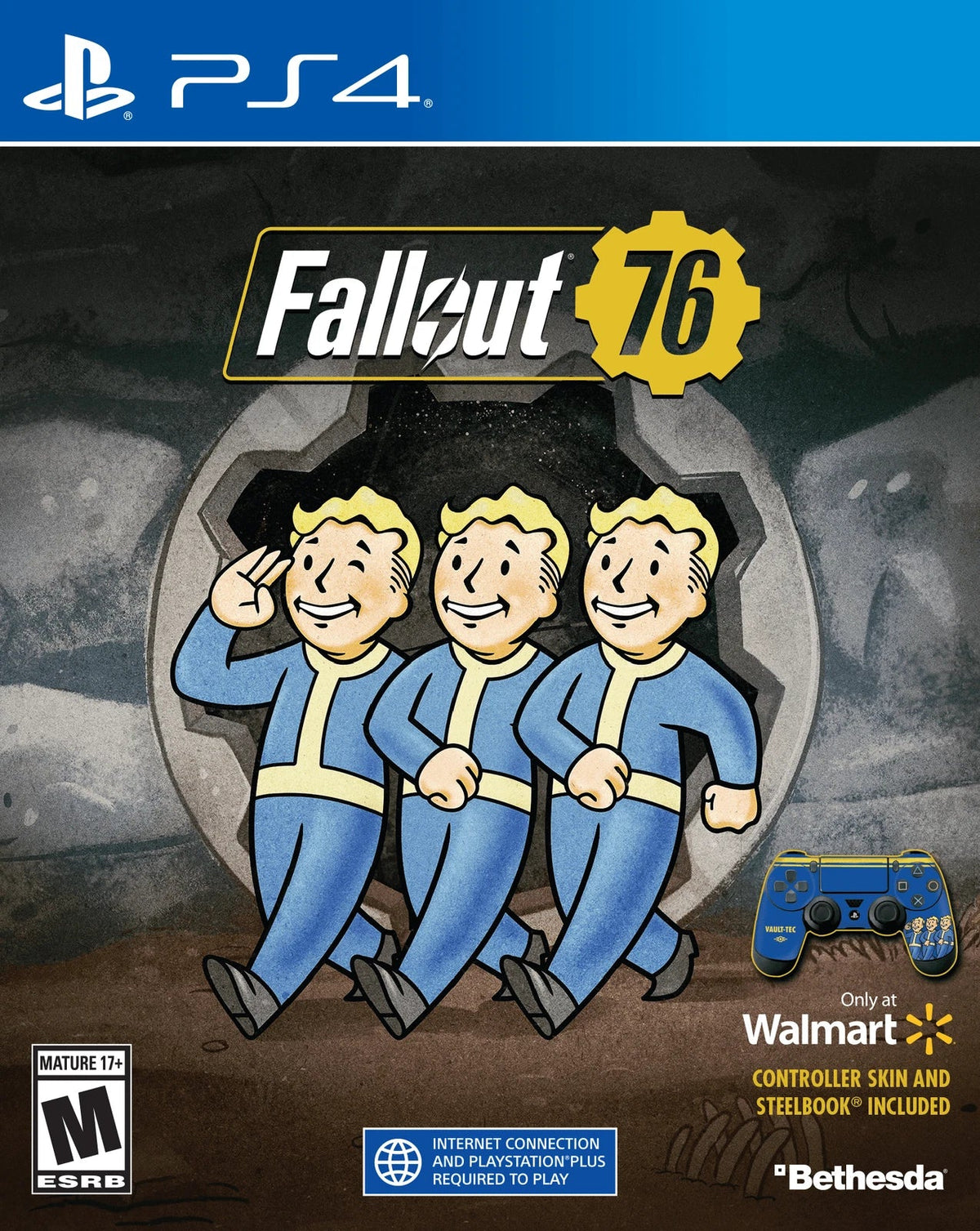 Fallout 76 [Walmart Steelbook Edition] – PlayStation 4 (PS4)