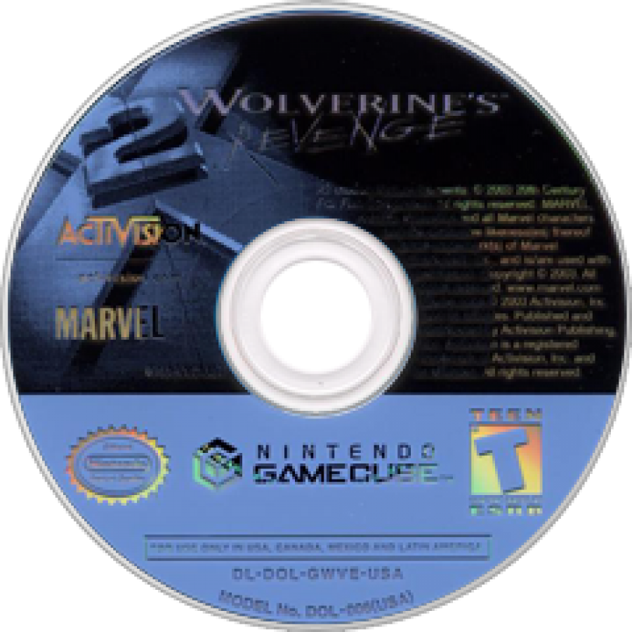 X2 Wolverine's Revenge – GameCube (GC)