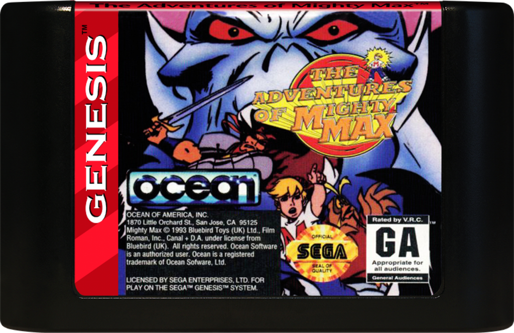The Adventures of Mighty Max – Sega Genesis (GEN)