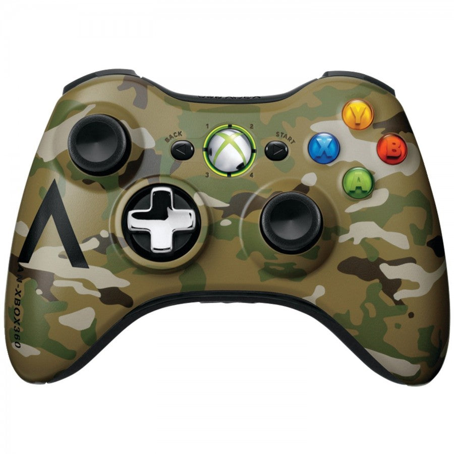 Xbox 360 Wireless Controller [Woodland Camo]  – Xbox 360 Accessory (X360)
