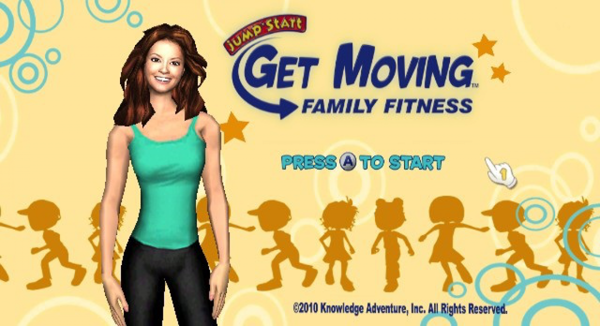 JumpStart: Get Moving Family Fitness – Nintendo Wii (Wii)