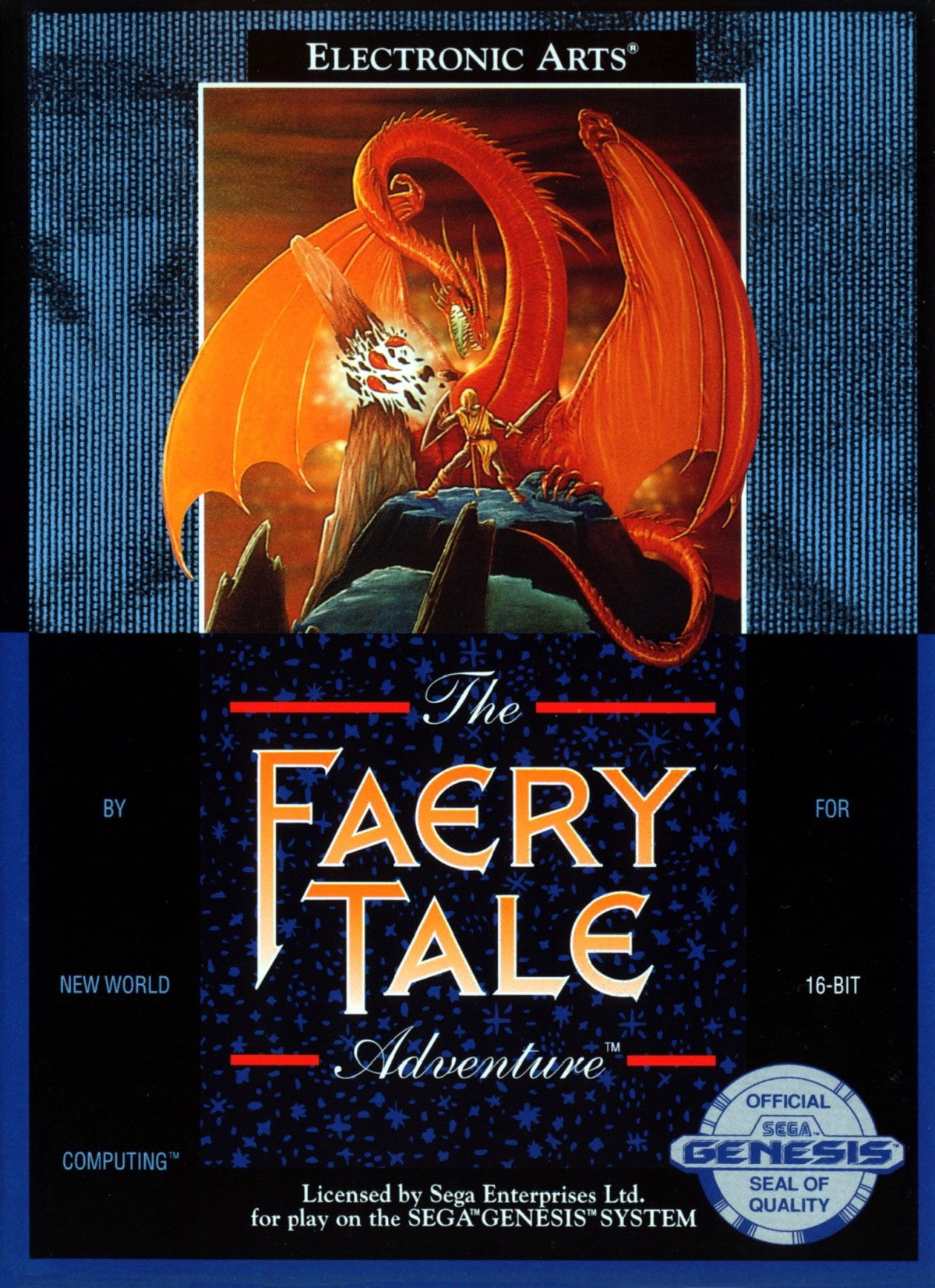Faery Tale Adventure – Sega Genesis (GEN)