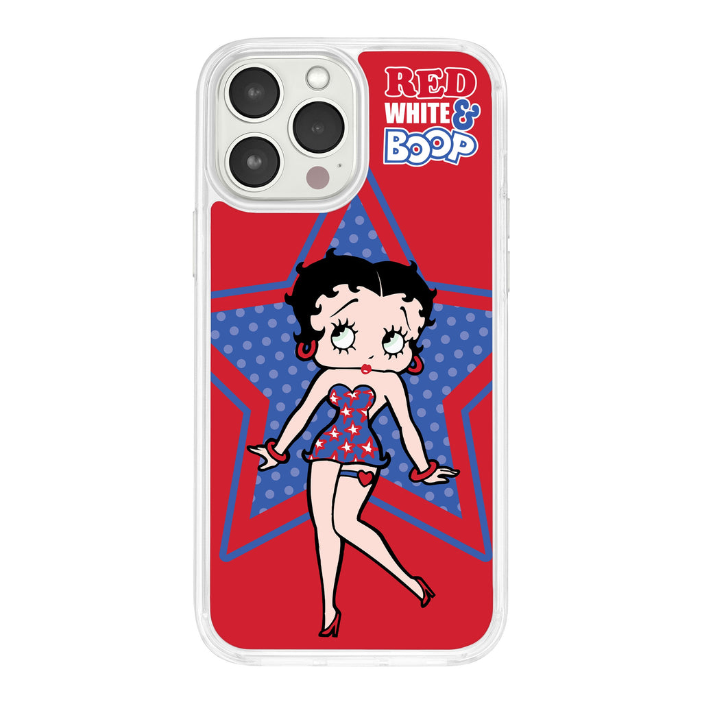 Betty Boop Red White & Boop HD Apple iPhone 16 Mag-Safe Phone Case
