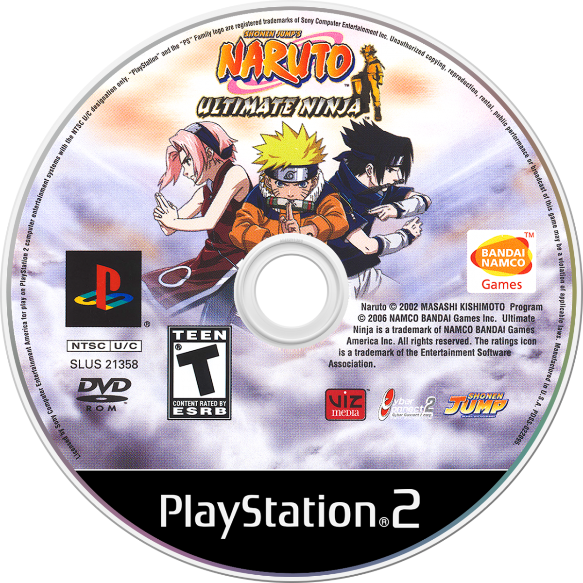 Naruto Ultimate Ninja – PlayStation 2 (PS2)