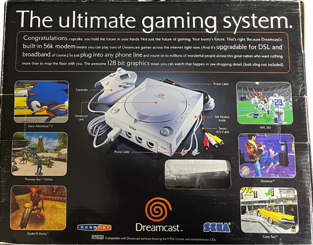 Sega Dreamcast Console (DC) [CIB] – Good Conditon