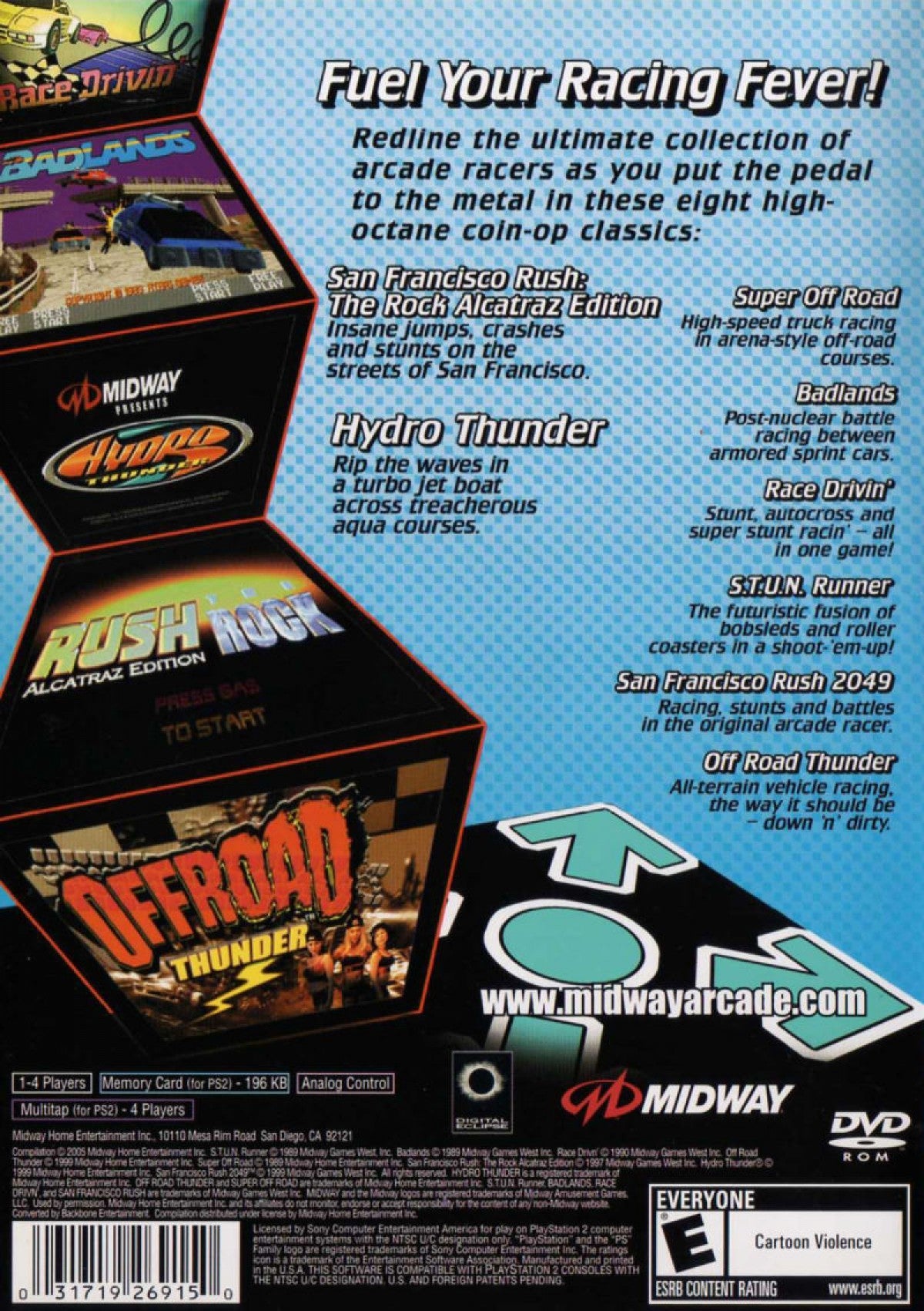 Midway Arcade Treasures 3 – PlayStation 2 (PS2)