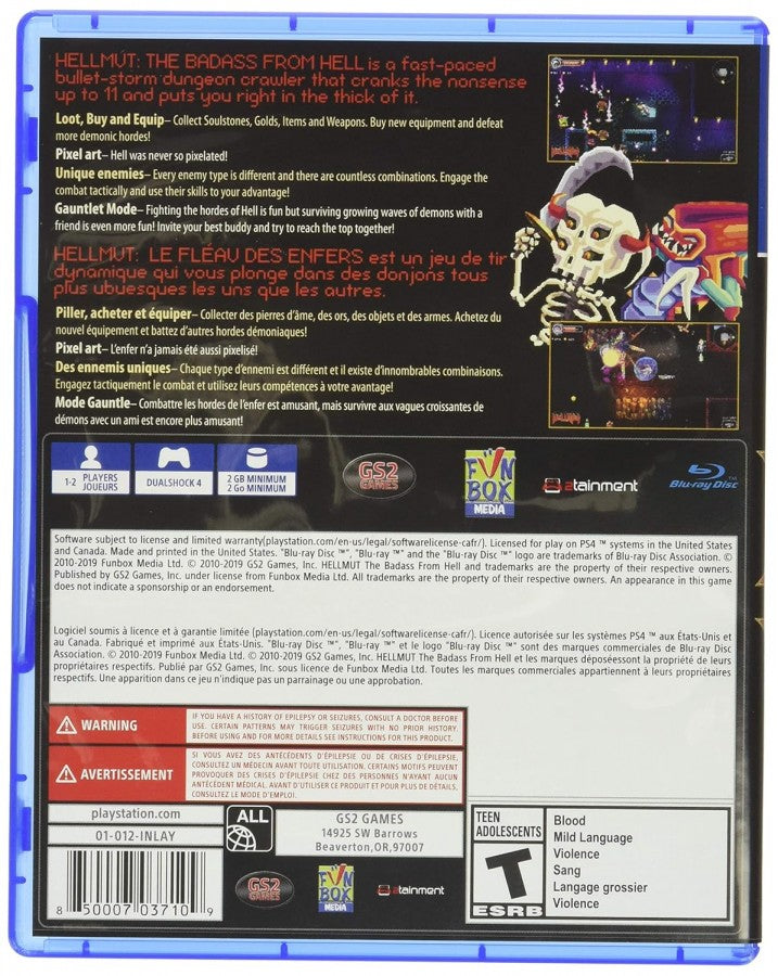 Hellmut: Badass from Hell – PlayStation 4 (PS4)