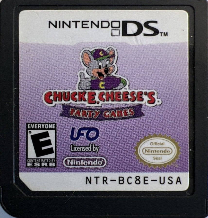 Chuck E Cheese's Party Games – Nintendo DS (DS)