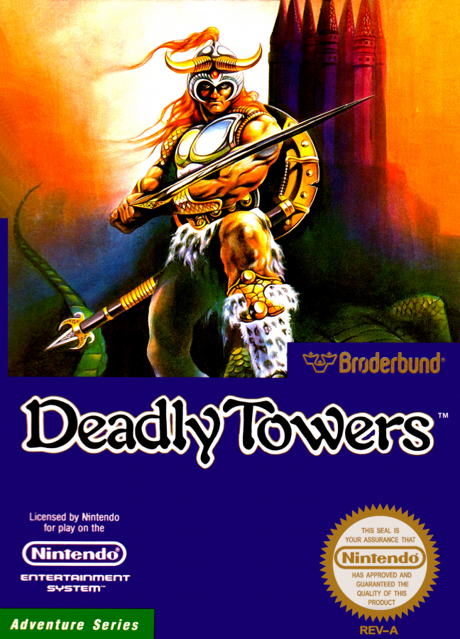 Deadly Towers – Nintendo Entertainment System (NES)
