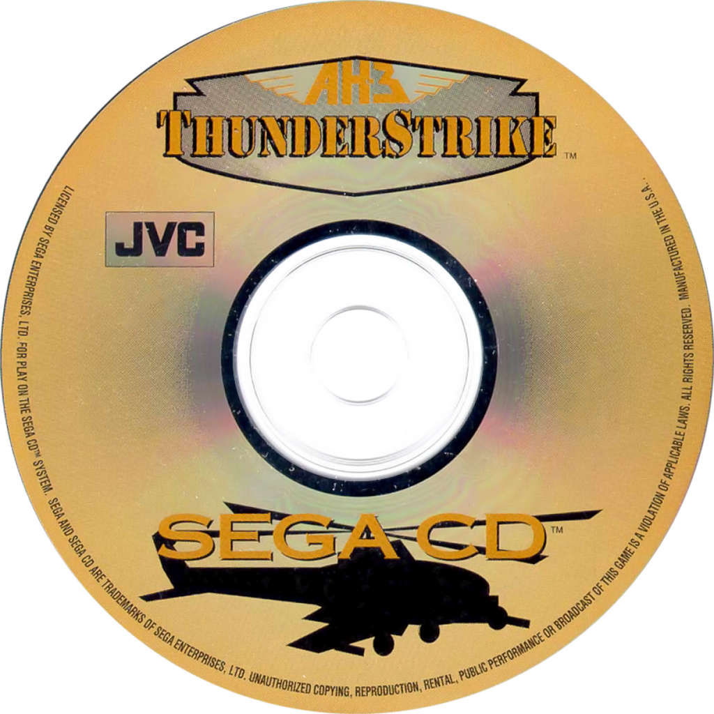 AH-3 Thunderstrike – Sega CD (SCD)