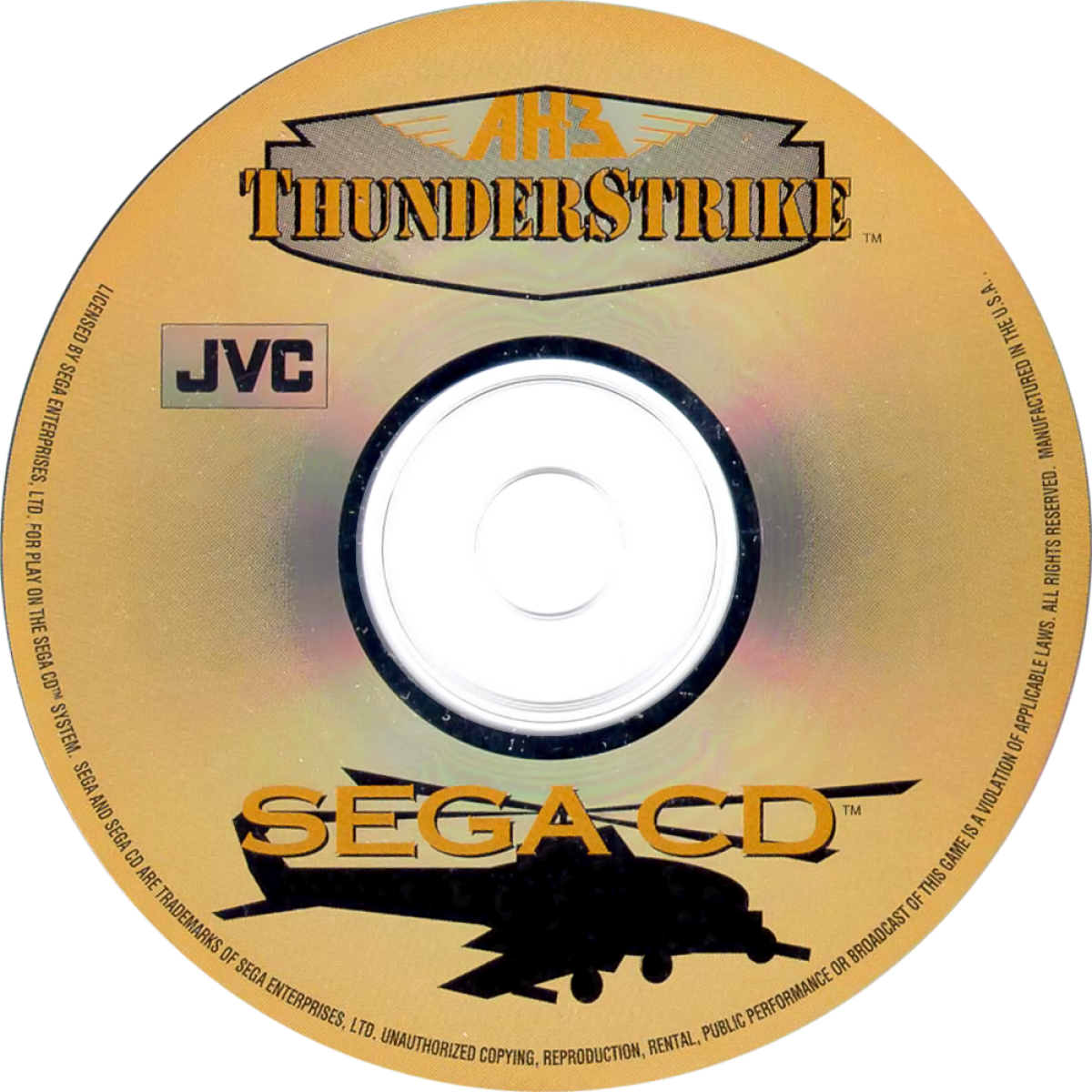 AH-3 Thunderstrike – Sega CD (SCD)