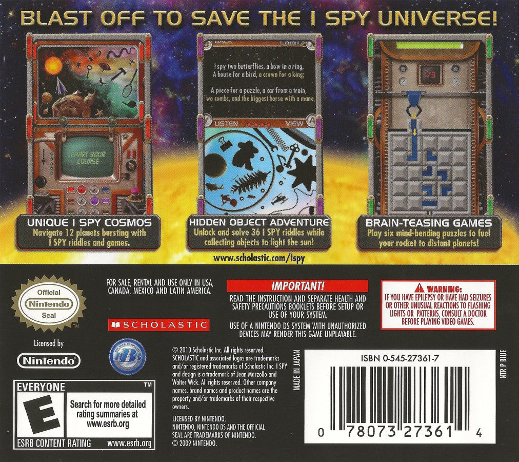I Spy Universe – Nintendo DS (DS)