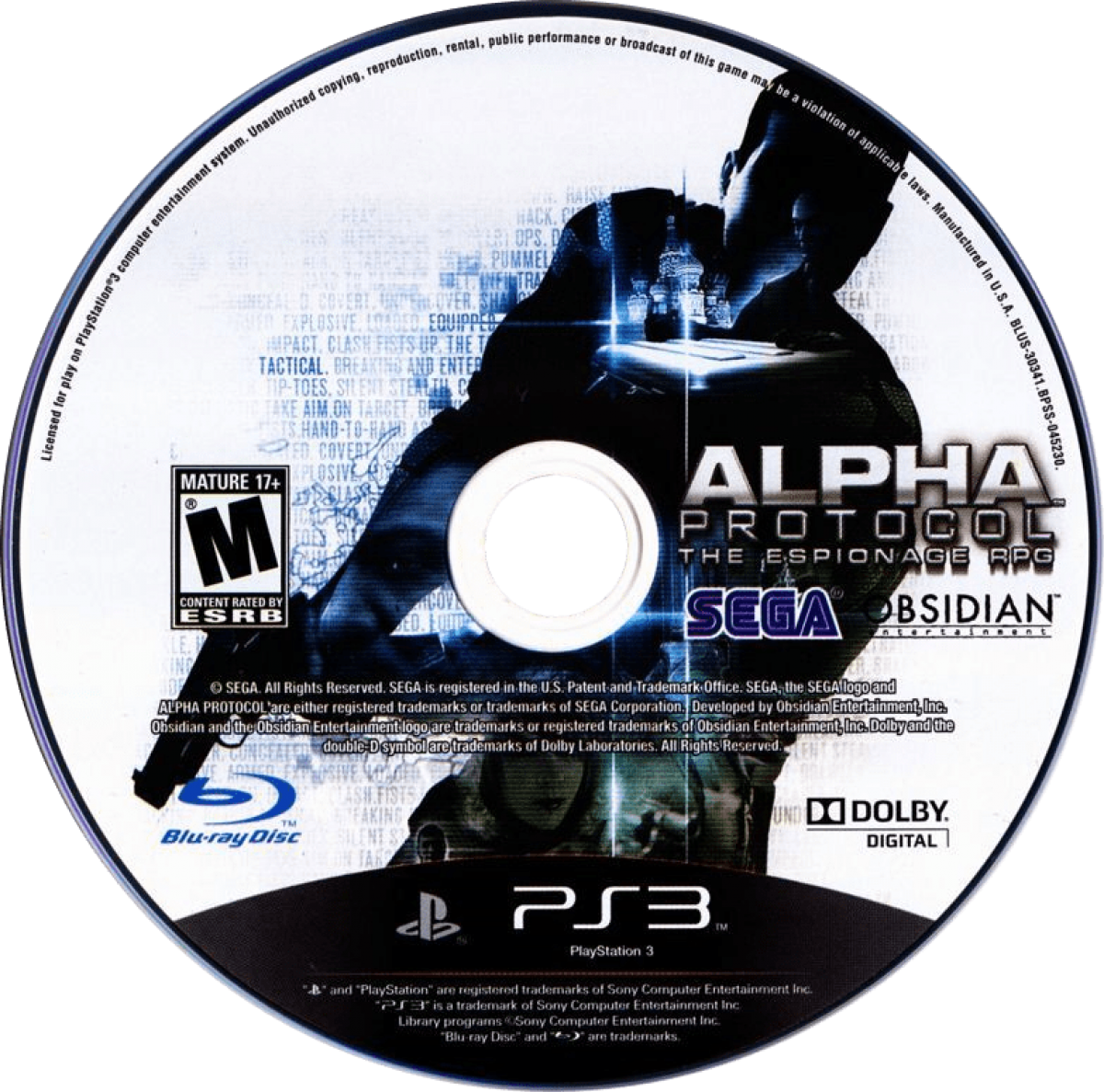 Alpha Protocol: The Espionage RPG – PlayStation 3 (PS3)