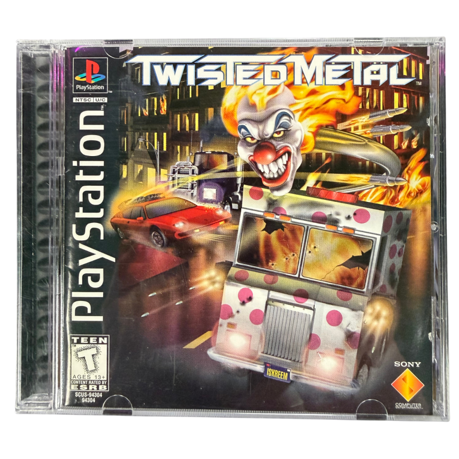 Twisted Metal [COMPLETE IN BOX] – PlayStation 1 (PS1)