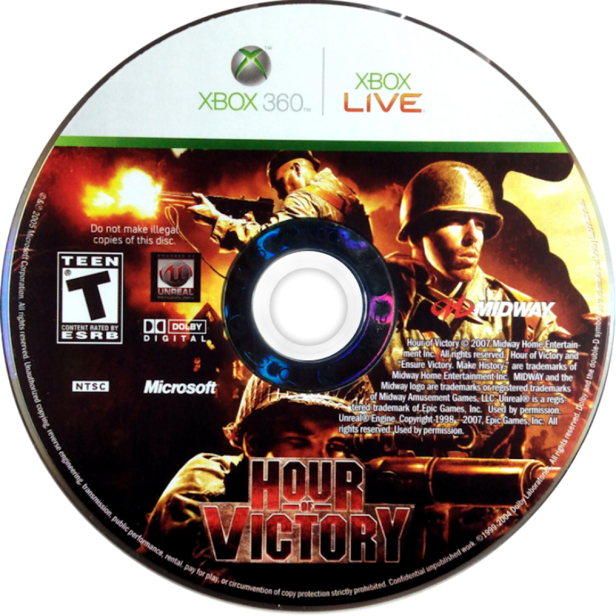 Hour Of Victory – Xbox 360 (X360)