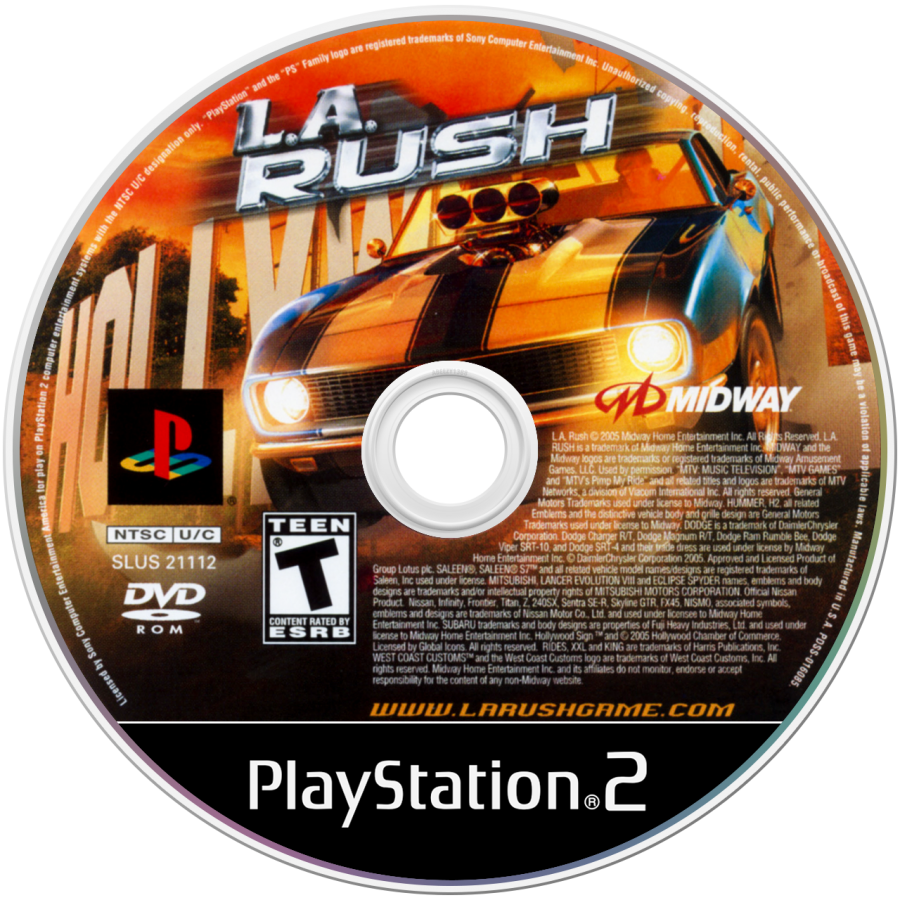 L.A. Rush – PlayStation 2 (PS2)