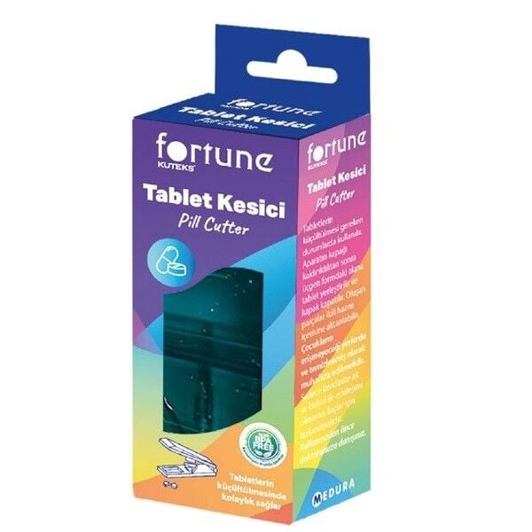 Fortune Tablet Cutter for Precise Pill Splitting 1 Count