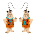 Fred Flintstone Drop Earrings by Erstwilder