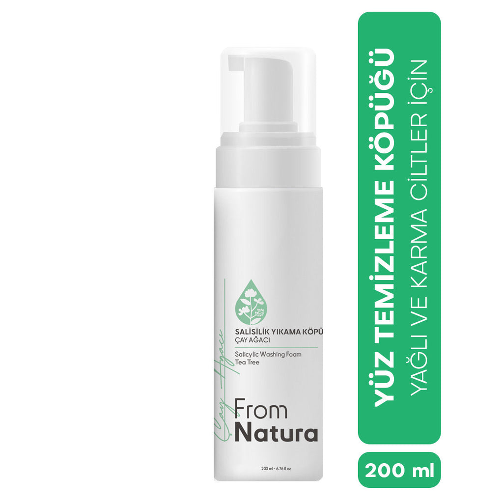 From Natura Tea Tree & Salicylic Acid Cleansing Foam 200 ml
