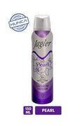 Jagler Pearl Women's Deodorant: 24-Hour Odor Protection & Refreshing Scent for Sensitive Skin - 150ml