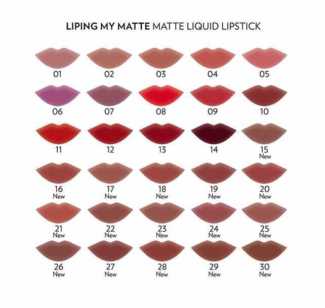 Golden Rose My Matte Liquid Lipstick 14 - Matte Finish 5ml