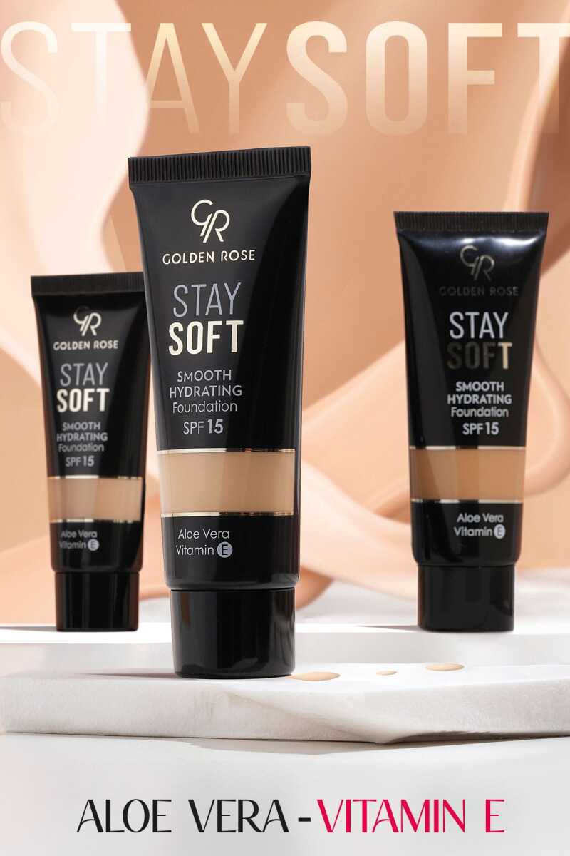 Golden Rose Stay Soft Smooth Hydrating Foundation 216 30ml