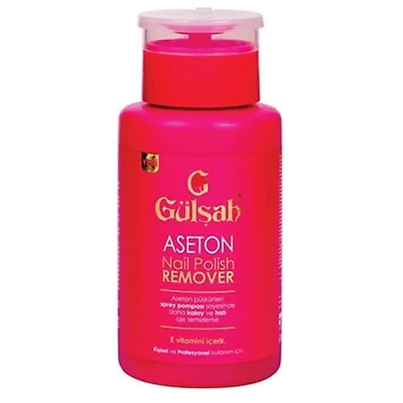 Gulsah Vitamin E Nail Polish Remover Pump 175ml