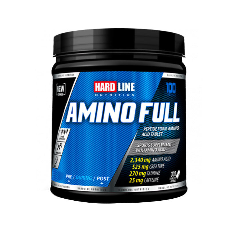 Hardline Amino Full Amino Acid Supplement 300 Tablets