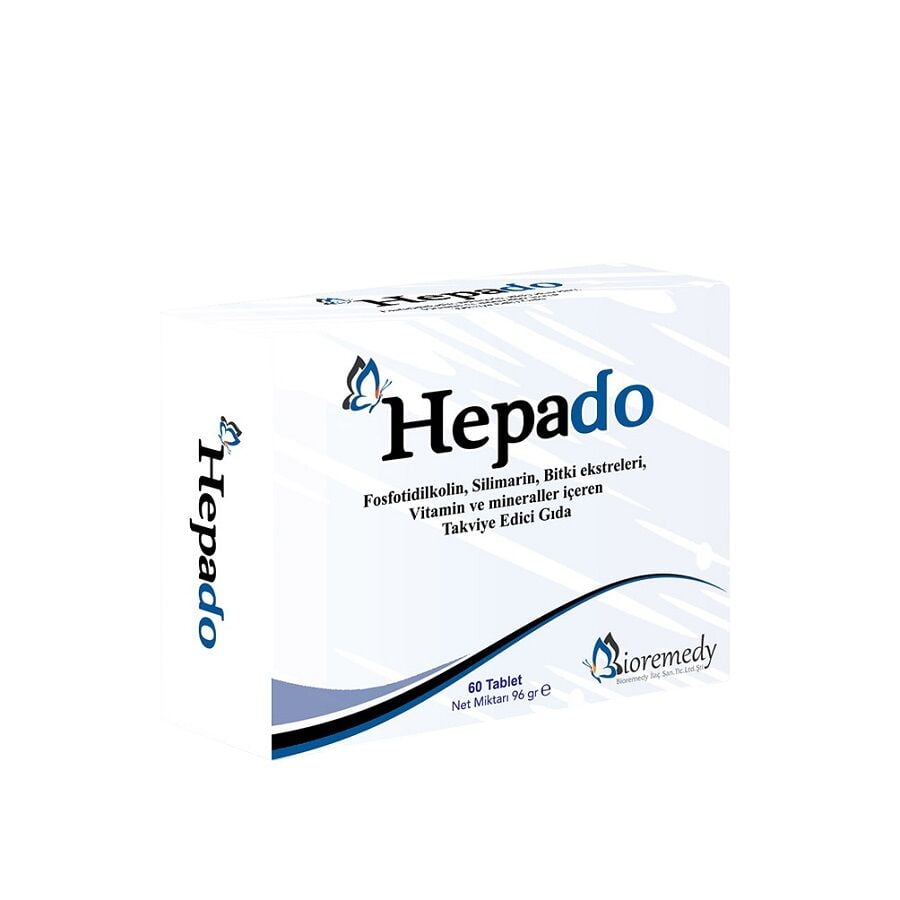 Bioremedy Hepado Phosphatidylcholine & Silymarin Support 60 Tablets