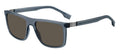 Hugo Boss 1699/S Grey Rectangular Men's Sunglasses 56mm