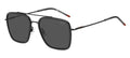 Hugo HG 1404/G/S Classic Square Men's Sunglasses 56mm