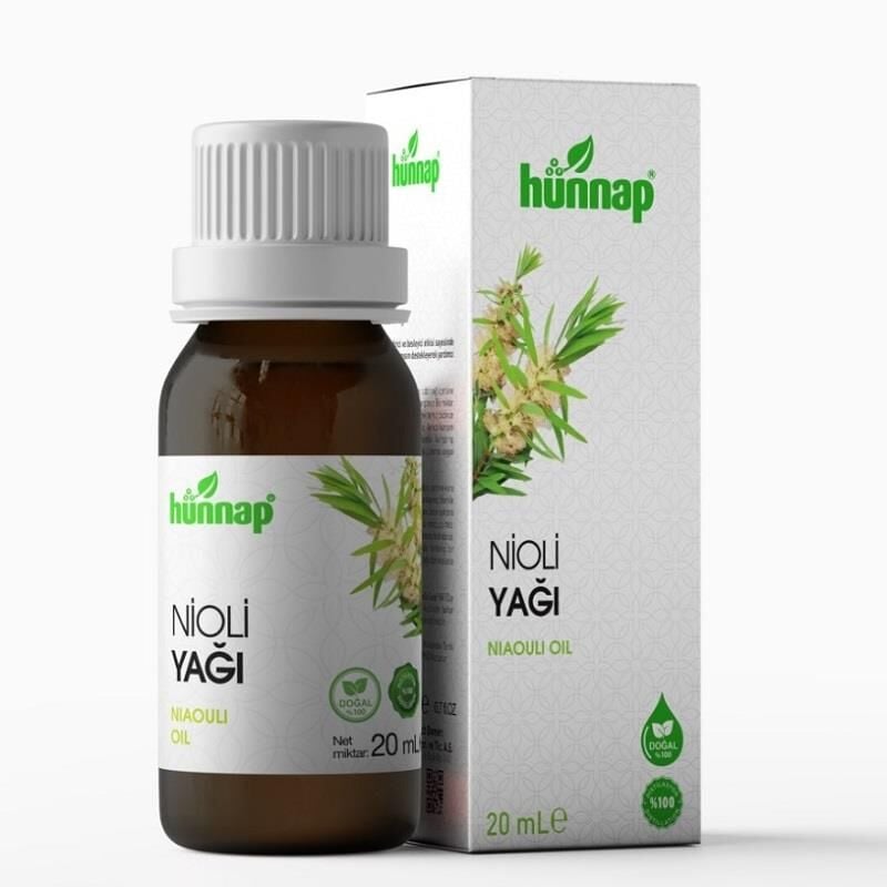 Hunnap Niaouli Essential Oil for Skin and Aromatherapy 20 ml