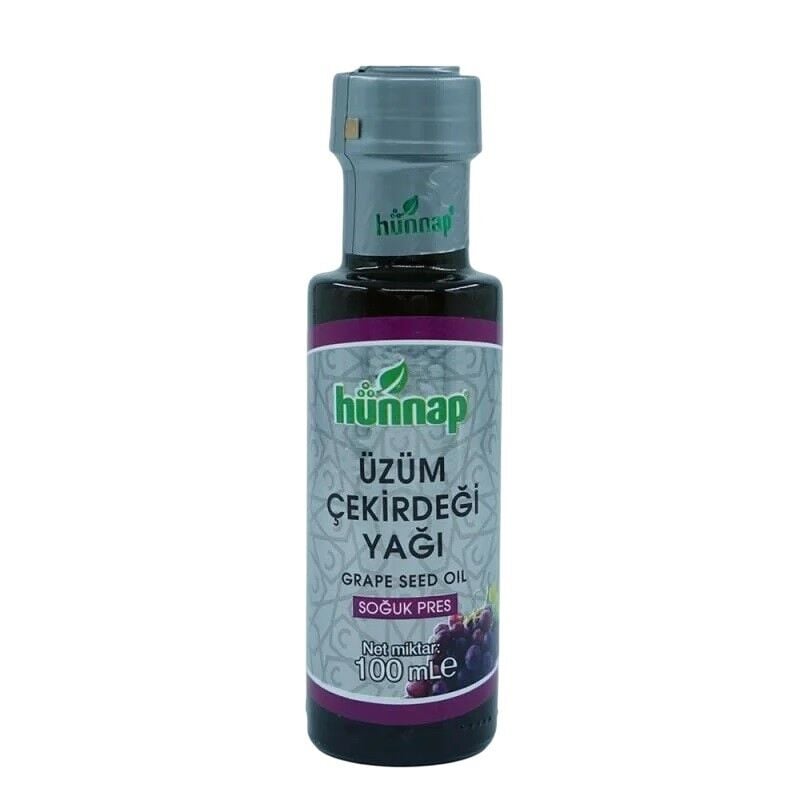 Hunnap Grape Seed Oil for Skin and Hair Care 100 ml