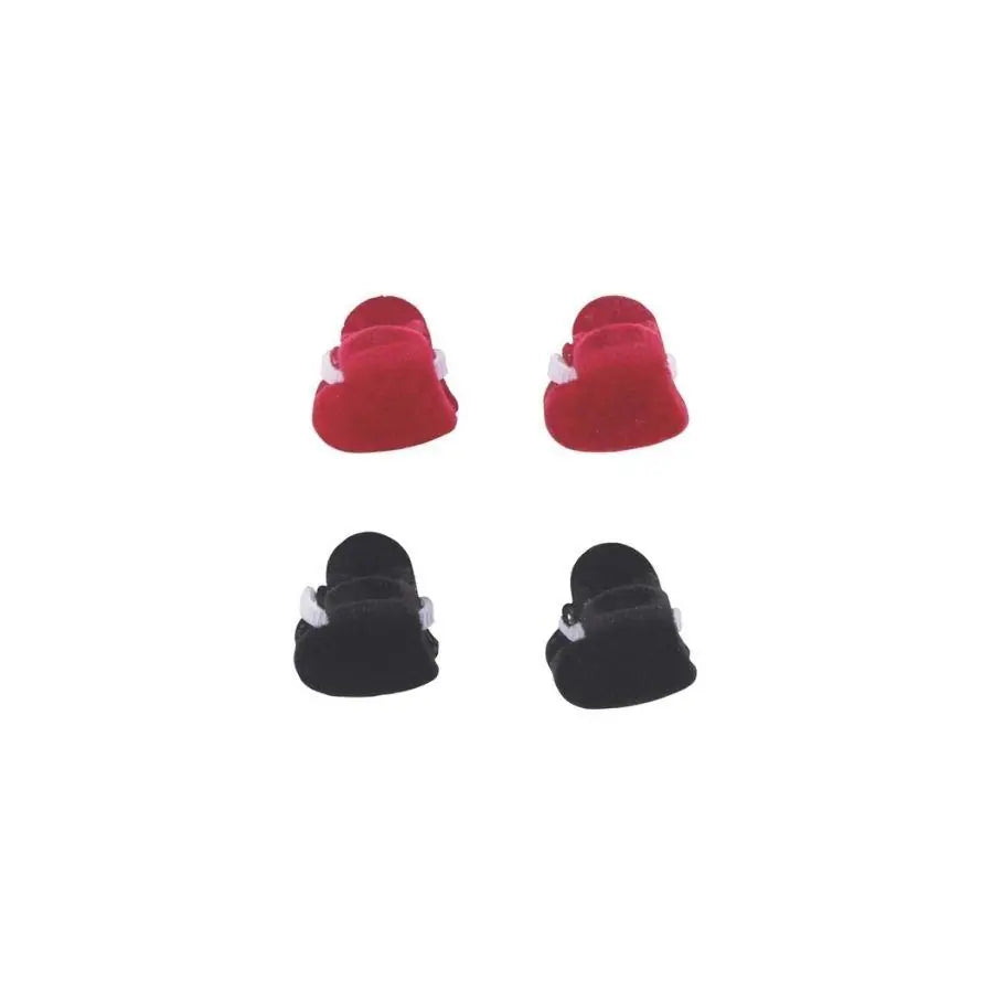 M-Pets Glam Heart Pet Hair Clip for Cats and Dogs Red
