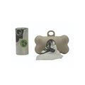 M-Pets Bamboo Waste Bag Dispenser Set for Pet Cleanup