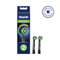 Oral-B CrossAction Replacement Brush Heads Black 2-Pack