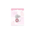 M-Pets Glam Dog Hair Clip Pink & White Accessory