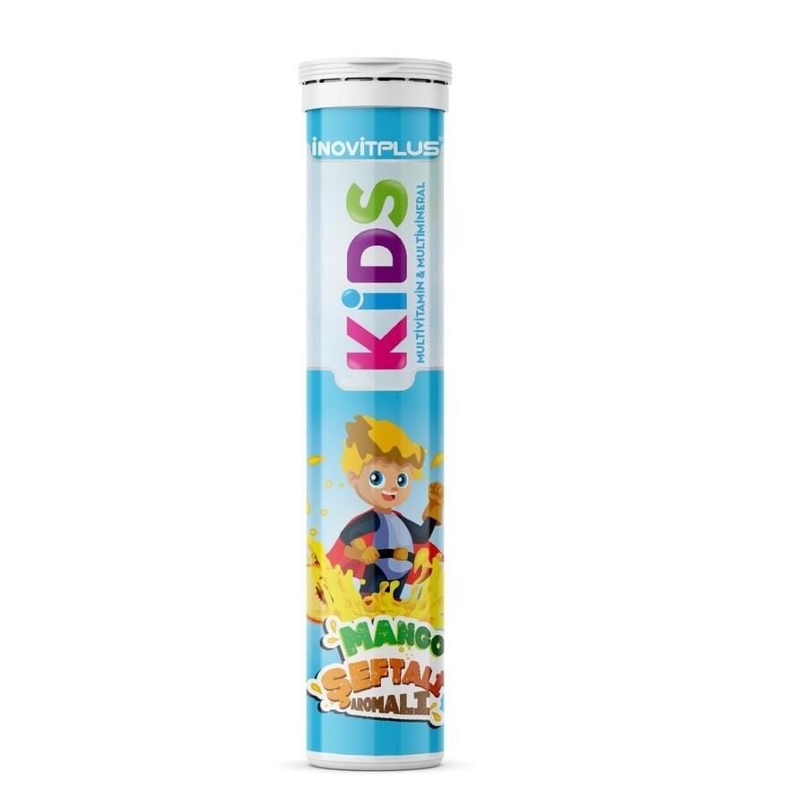 Inovitplus Kids Multivitamin Effervescent Tablets for Boys 20ct