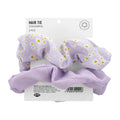 Eklips Daisy Hair Elastic Set Lilac Floral Design 2 Count