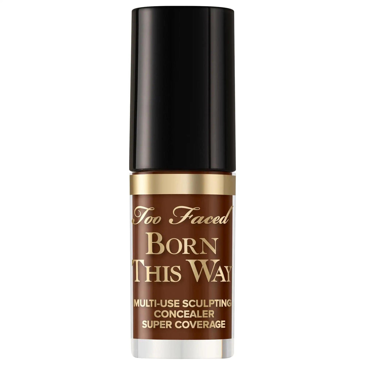 Too Faced Mini Born This Way Concealer: Full Coverage, Hydrating, Vegan & Cruelty-Free - Natural Finish, 4-in-1 Concealer for Flawless Skin