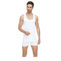 Kom Elite Men's Undershirt Classic White Tank Top