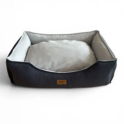 Lepus Dolce Premium Pet Bed Anthracite Large 90 x 75 cm