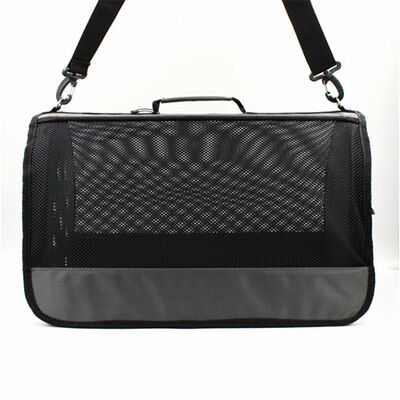 Lepus Mesh Pet Carrier Bag Breathable Grey 28x45x28 cm