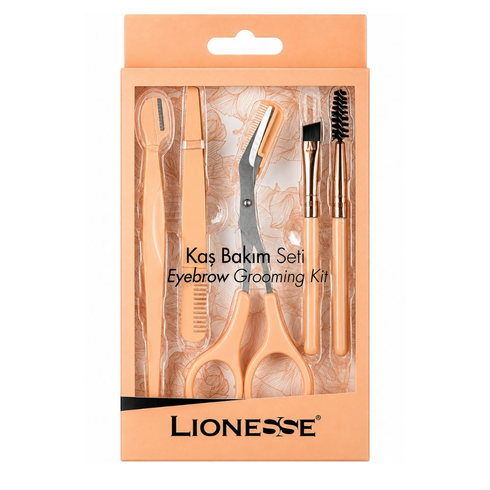 Lionesse E-333 Eyebrow Care Set for Grooming & Shaping