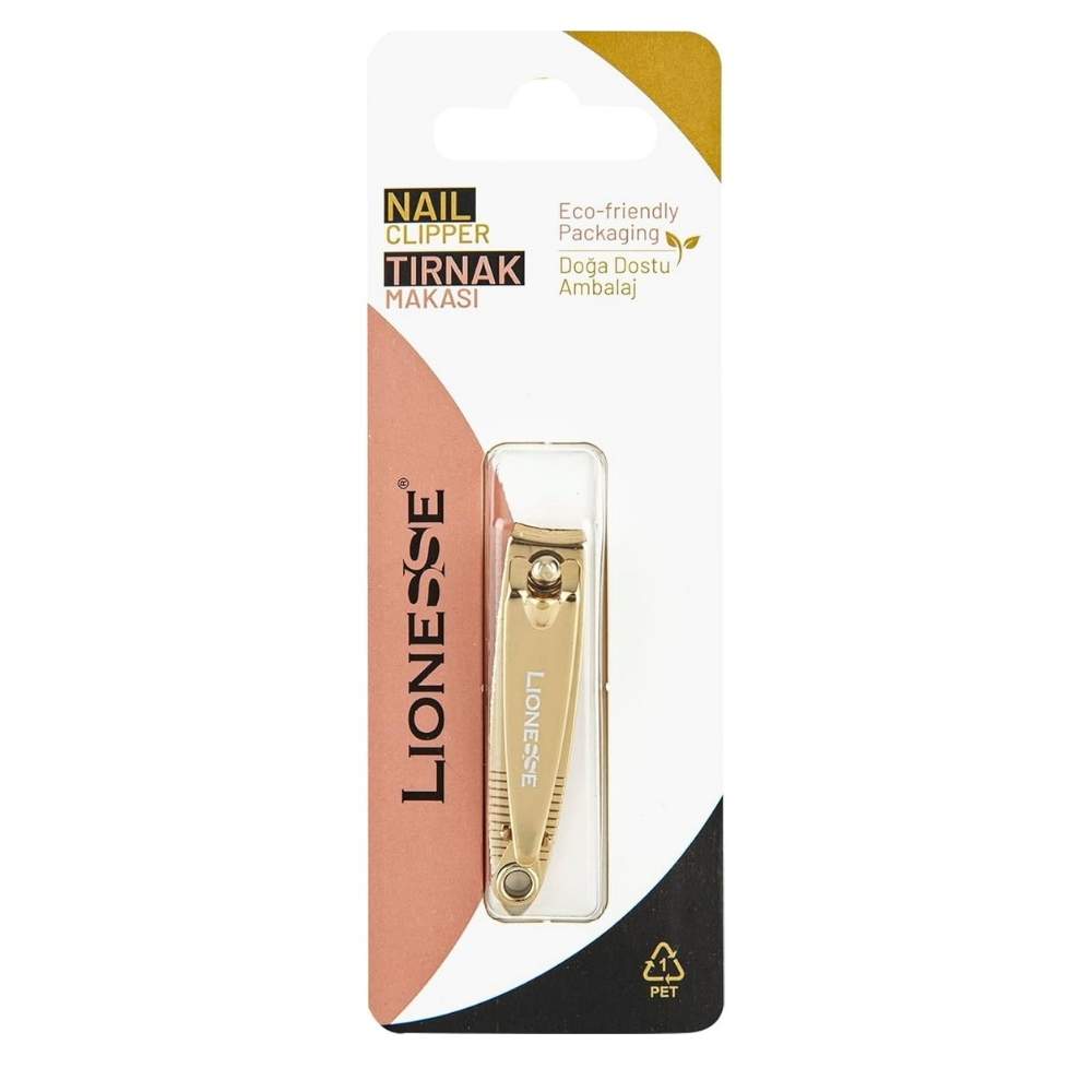 Lionesse Gold Small Nail Clipper with File